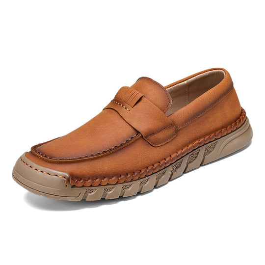 Herren Elegante und komfortable Mokassins mit rutschfester Sohle EB