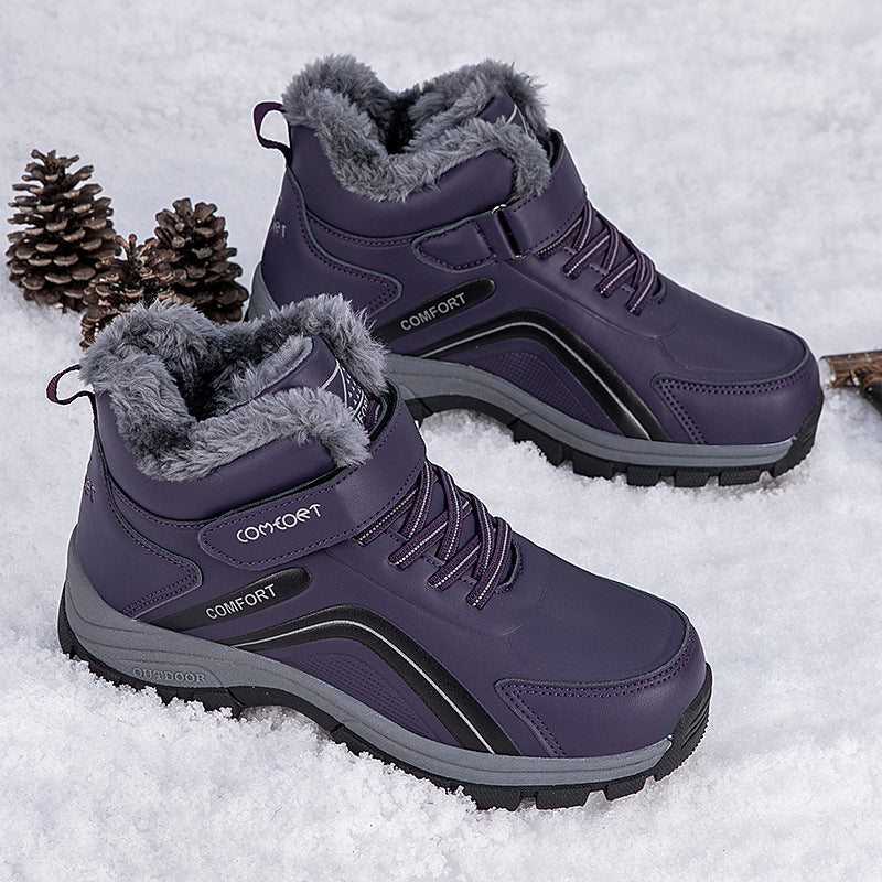 Damen wasserfeste Winterstiefel mit isolierendem Futter und rutschfester Sohle EB