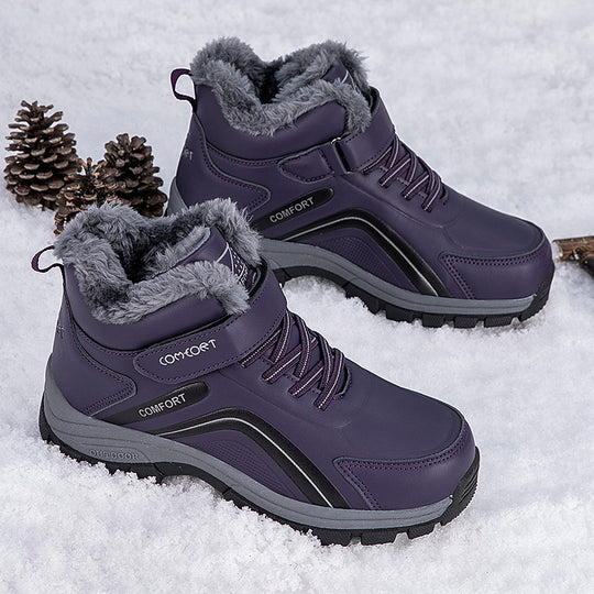 Damen wasserfeste Winterstiefel mit isolierendem Futter und rutschfester Sohle EB
