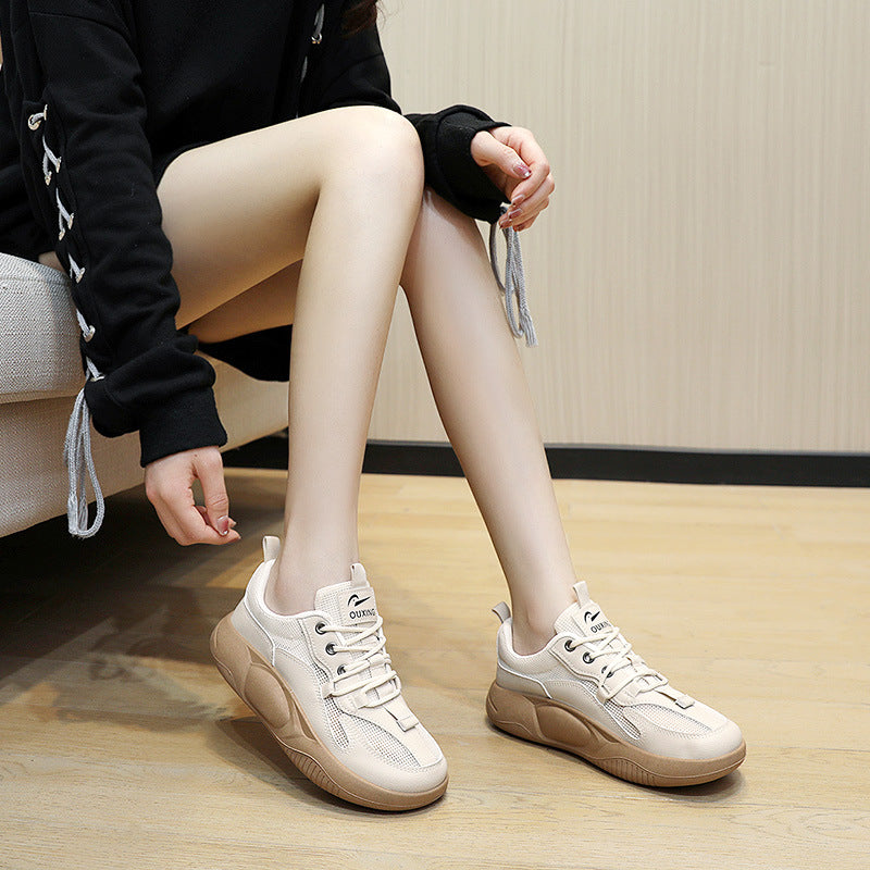 Damen Sportliche Sneakers mit rutschfester Sohle und atmungsaktivem Obermaterial EB