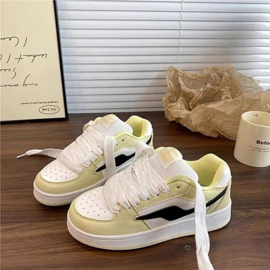 Damen Sportliche Sneakers mit strapazierfähigem Obermaterial und atmungsaktiver Sohle EB