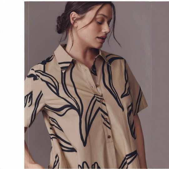 Damen Blusenkleid im entspannenden A-Linien-Schnitt EB
