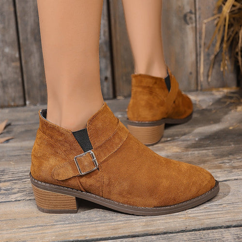 Damen Stilvolle Ankle Boots EB