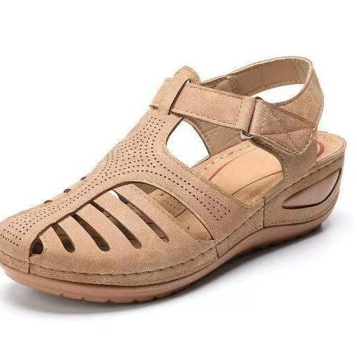 Damen Sandalen mit atmungsaktivem Riemendesign und bequemer Innensohle EB