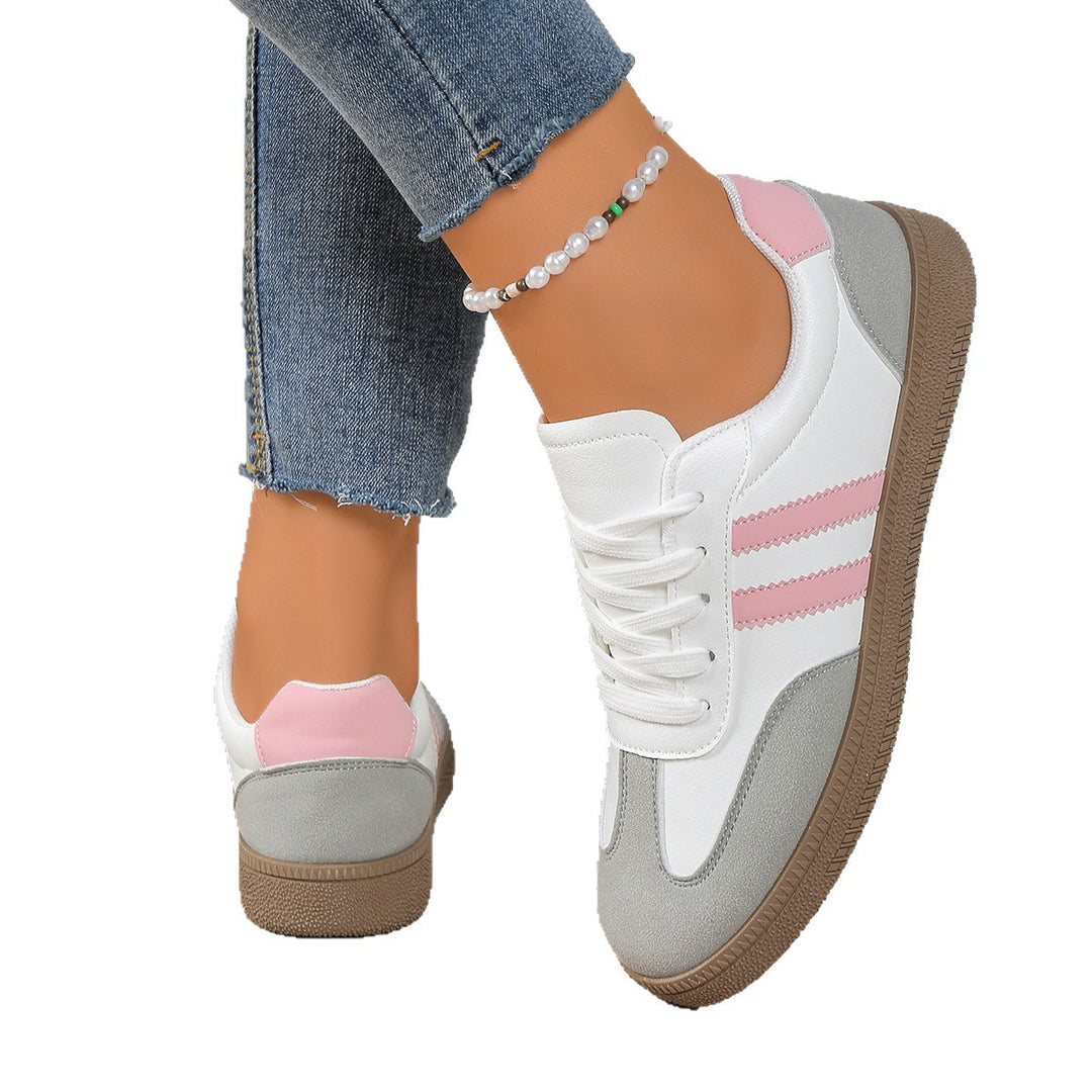 Damen Sneakers im sportlichen Design mit strukturiertem Obermaterial und rutschfester Sohle EB