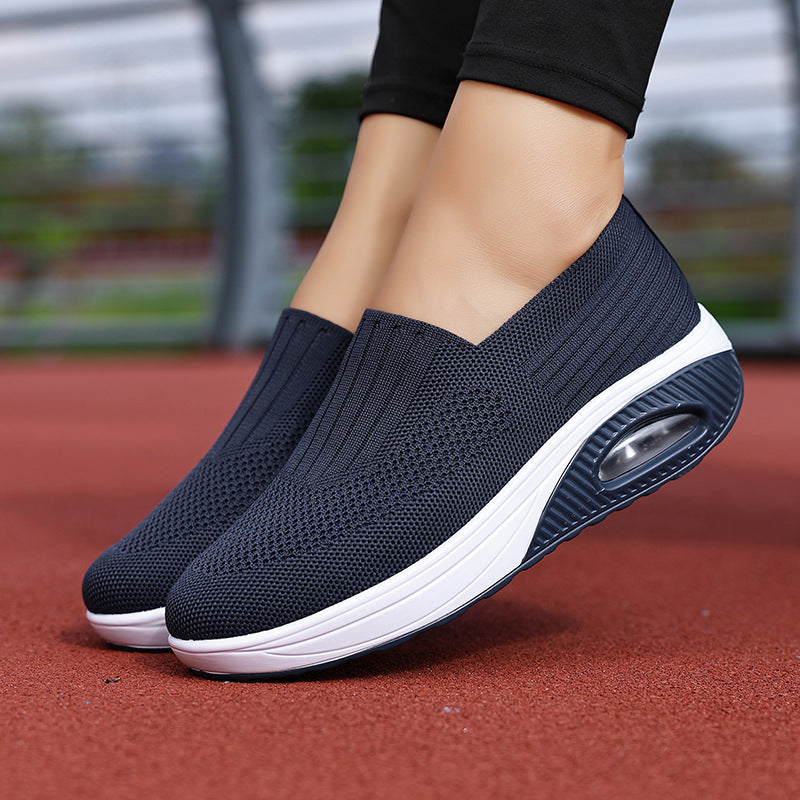 Damen Bequeme und modische Slip-On Sneakers mit innovativer Dämpfungstechnologie EB