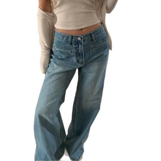 Damen Weite Jeans EB
