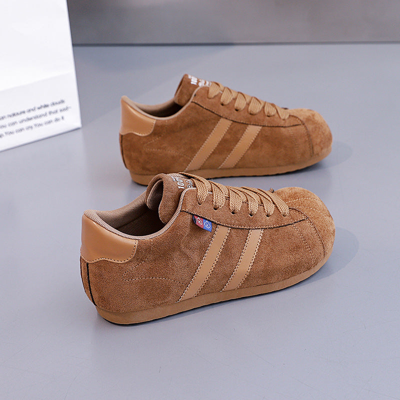 Damen Sneaker aus Rauleder mit komfortablem Fußbett EB