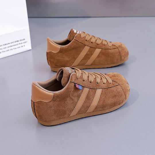 Damen Sneaker aus Rauleder mit komfortablem Fußbett EB