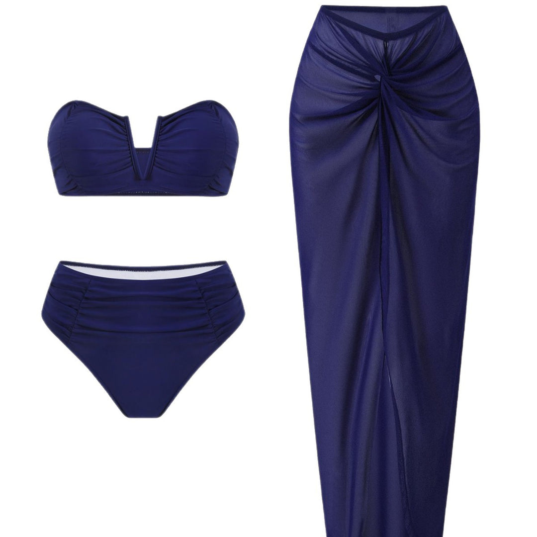 Damen Badeanzug-Set mit elegantem Rock von EB
