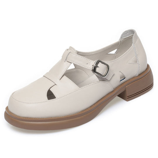 Damen Komfortable Schnürsandalen mit modischem Riemendesign EB