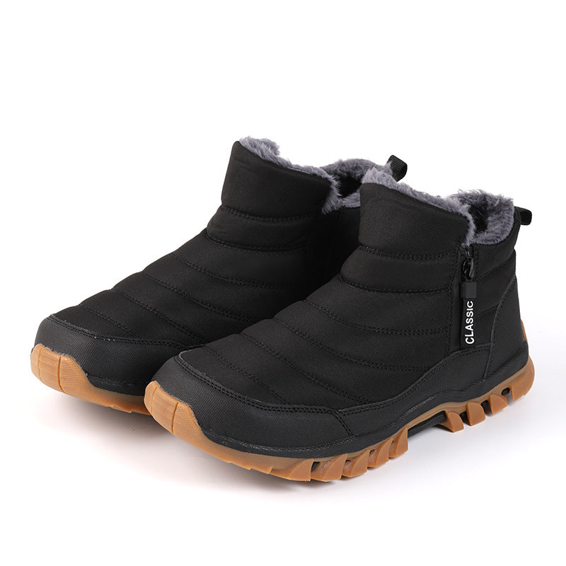 Damen Winterstiefel mit kuscheligem Futter und rutschfester Profilsohle EB