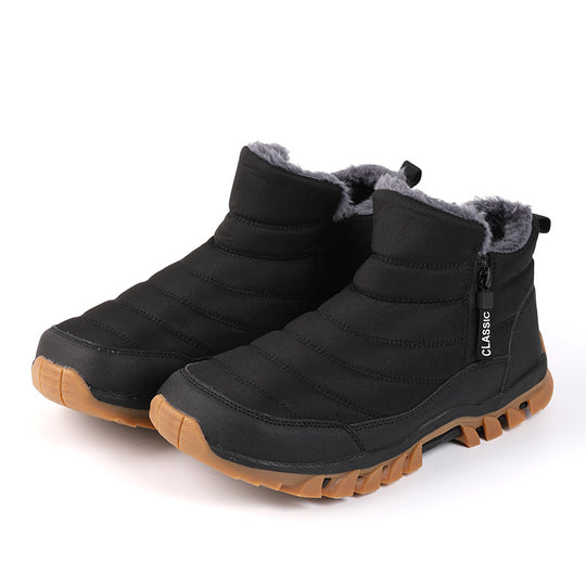 Damen Winterstiefel mit kuscheligem Futter und rutschfester Profilsohle EB