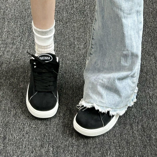 Damen Sportliche Freizeitsneaker mit atmungsaktiver Oberflächenstruktur und rutschfester Sohle EB