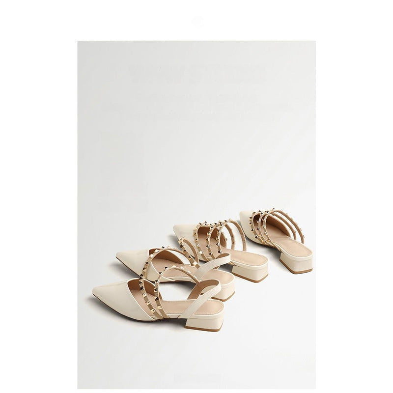 Damen Slingback Pumps mit glamouröser Strassverzierung EB