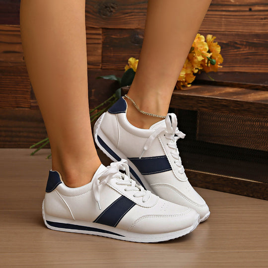 Damen Sportliche Sneakers mit atmungsaktiver Konstruktion EB