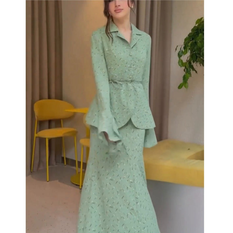 Damen elegantes und modisches Blazer-Set EB