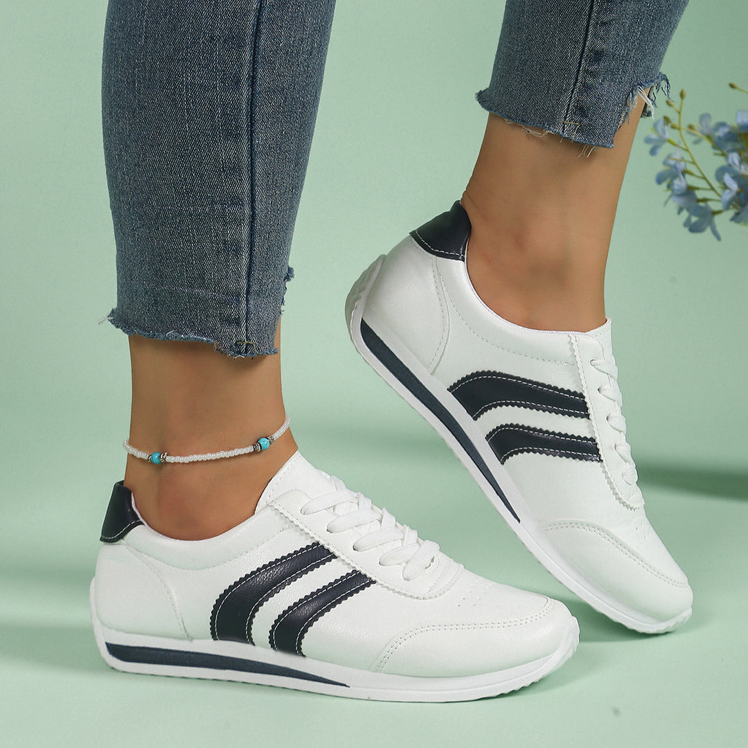 Damen Sneakers mit rutschfester Sohle und atmungsaktiver Oberflächenstruktur EB