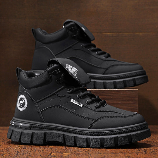 Damen robuste High-Top Stiefel mit verstärkter Sohle EB