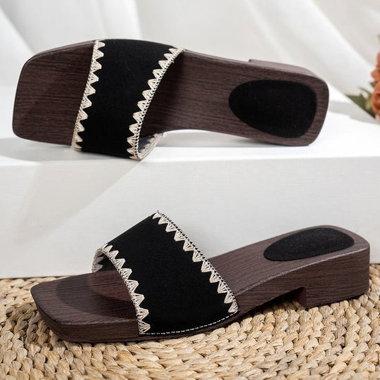 Damen Komfortable und elegante Mules EB