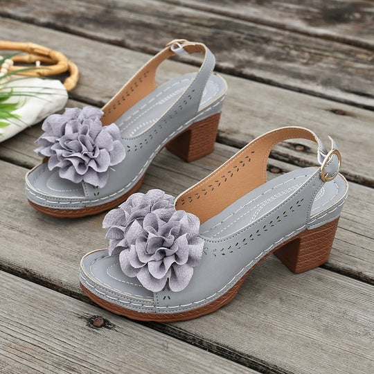 Damen Elegante und komfortable Slingback-Sandaletten EB