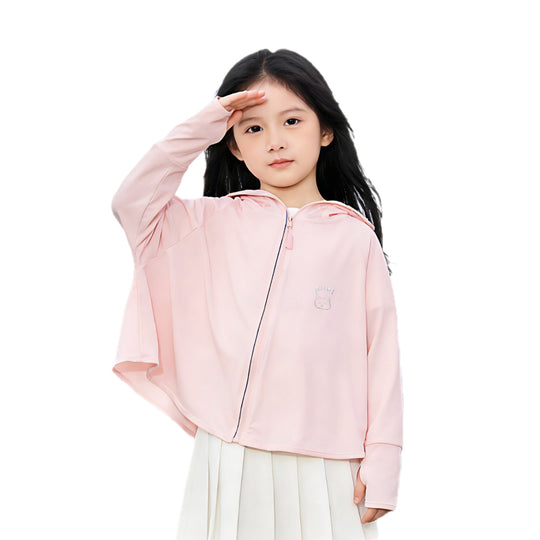 Kinder Sonnenjacke mit Kapuze und UV-Schutz EB
