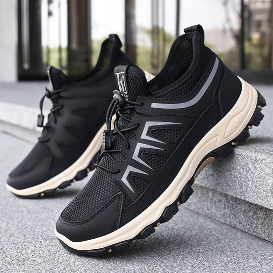 Damen Sportliche Trail-Sneaker mit atmungsaktivem Mesh und rutschfester Sohle EB