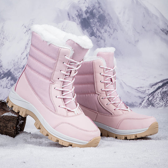 Damen Winterstiefel mit wärmendem Innenfutter und rutschfester Sohle EB