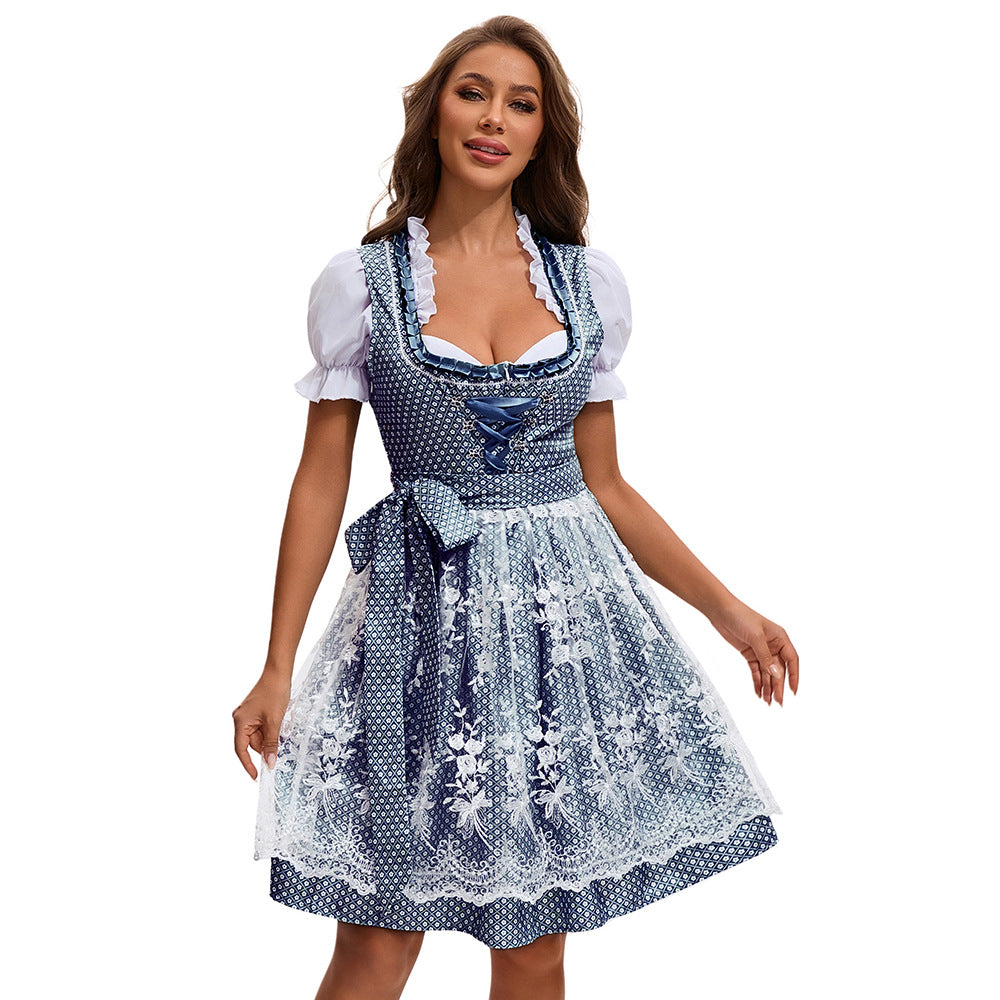 EB | Deutsches München Oktoberfest Grüner Spitzen Bierrock