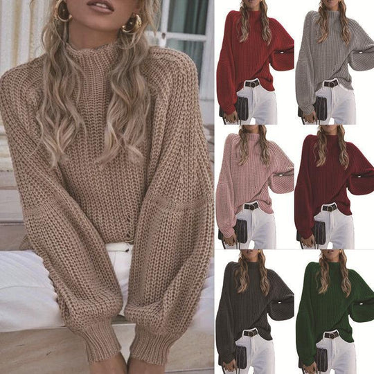 Damen Grobstrickpullover EB