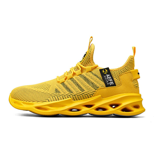 Damen Atmungsaktive und rutschfeste Lauf Sneakers mit stoßdämpfender Sohle EB