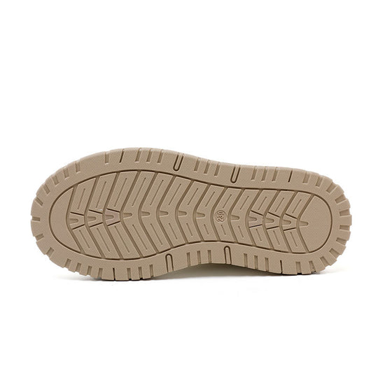 Damen Sportliche Sneakers mit hohem Plateau und atmungsaktivem Obermaterial EB