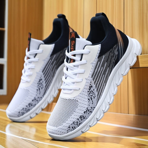 Damen Leichte und atmungsaktive Laufschuhe mit innovativem Strickobermaterial EB