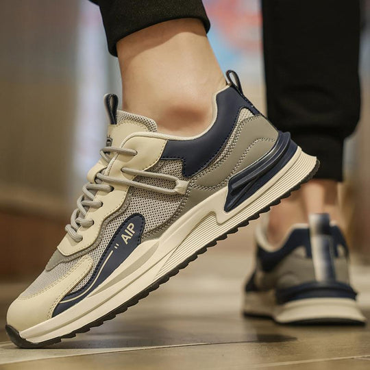 Damen Modische und sportliche Sneakers mit atmungsaktiver Mesh-Oberfläche EB