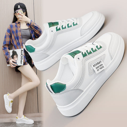 Damen Sportliche Sneakers mit modischem Design und atmungsaktiver Obermaterialstruktur EB