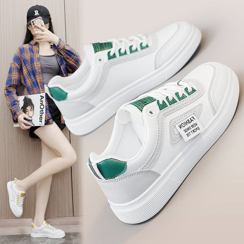 Damen Sportliche Sneakers mit modischem Design und atmungsaktiver Obermaterialstruktur EB