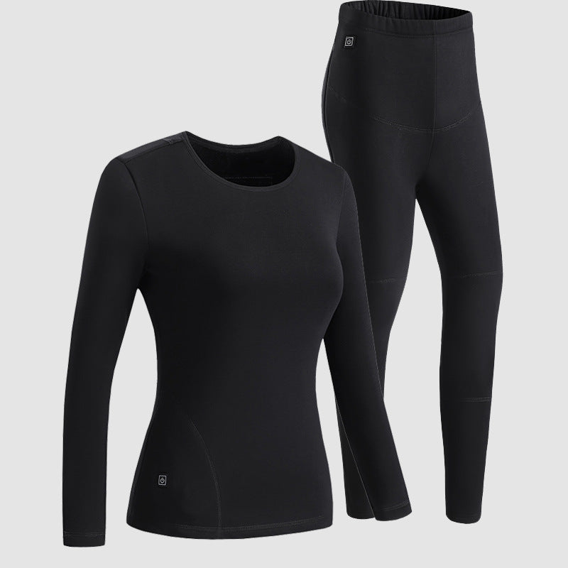 Damen Sportliches Funktionsoberteil und Leggings R&B