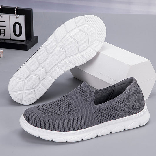 Damen Atmungsaktive Slip-On Fitnessschuhe EB