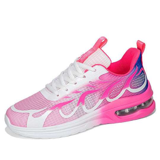 Damen Lauf-Sneaker mit atmungsaktiver Mesh-Oberfläche und stoßdämpfender Sohle EB