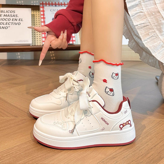 Damen Sneaker mit dämpfender Sohle und verspieltem Design EB