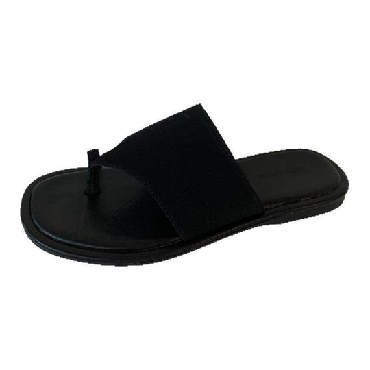 Damen Zehentrenner-Sandalen mit elegantem Riemendesign EB