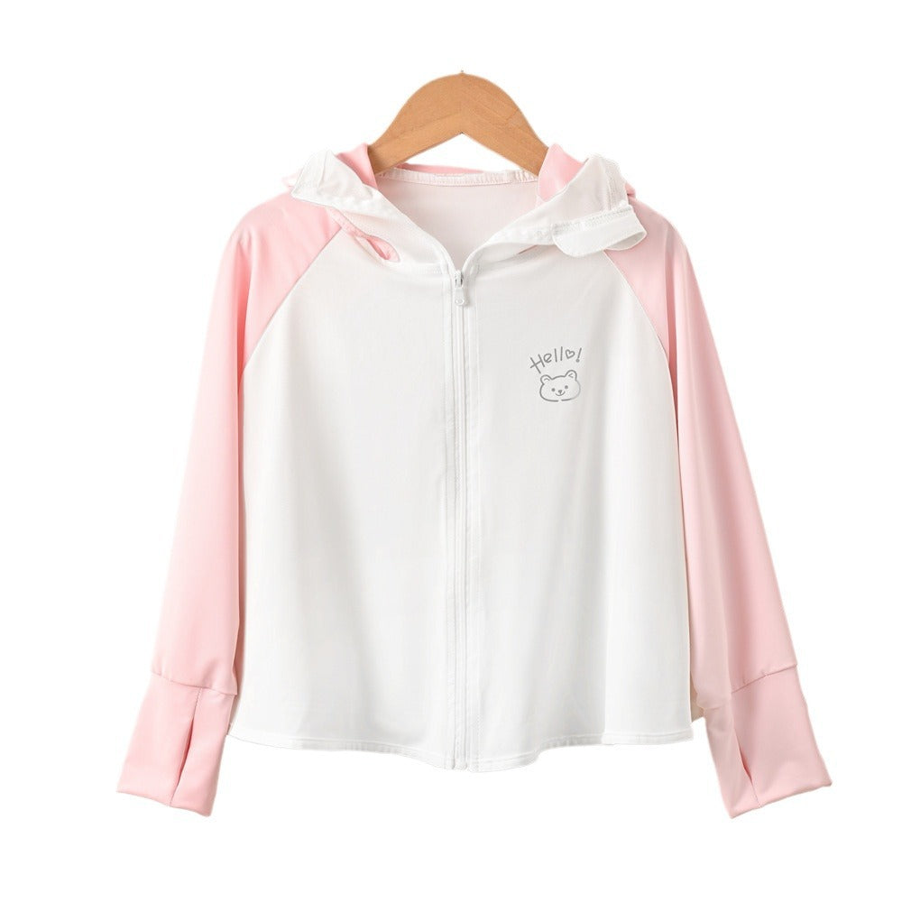 Damen atmungsaktive Sportjacke mit UV-Schutz EB
