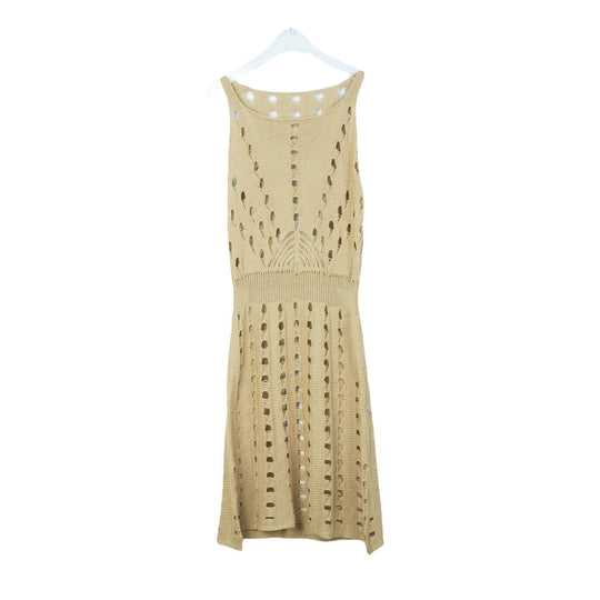 Damen gehäkeltes Sommerkleid mit raffinierten Cut-Outs EB