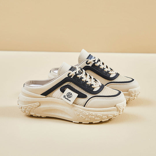 Damen Sneaker mit atmungsaktivem Mesh-Obermaterial und flexibler Laufsohle EB