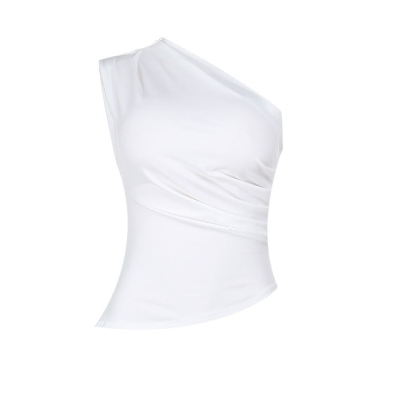 Damen Einseitiges Oberteil mit elegantem Schnitt EB