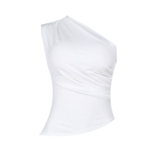Damen Einseitiges Oberteil mit elegantem Schnitt EB
