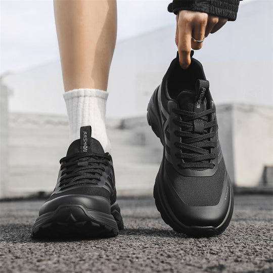 Damen Ultraleichte Fitness-Laufschuhe mit atmungsaktiver Oberflächenstruktur EB