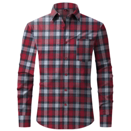 Herren Kariertes Hemd EB