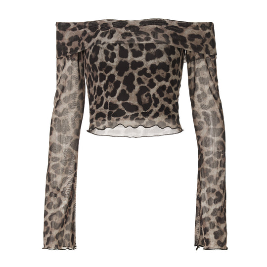 Damen Off-Shoulder Bluse EB