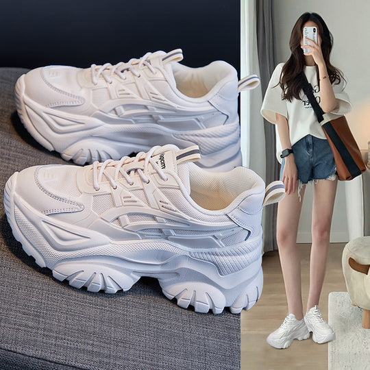 Damen Chunky Sneakers mit innovativer Dämpfungstechnologie und bequemer Passform EB